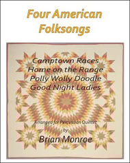 cover Four American Folksongs Percussion Quintet cover